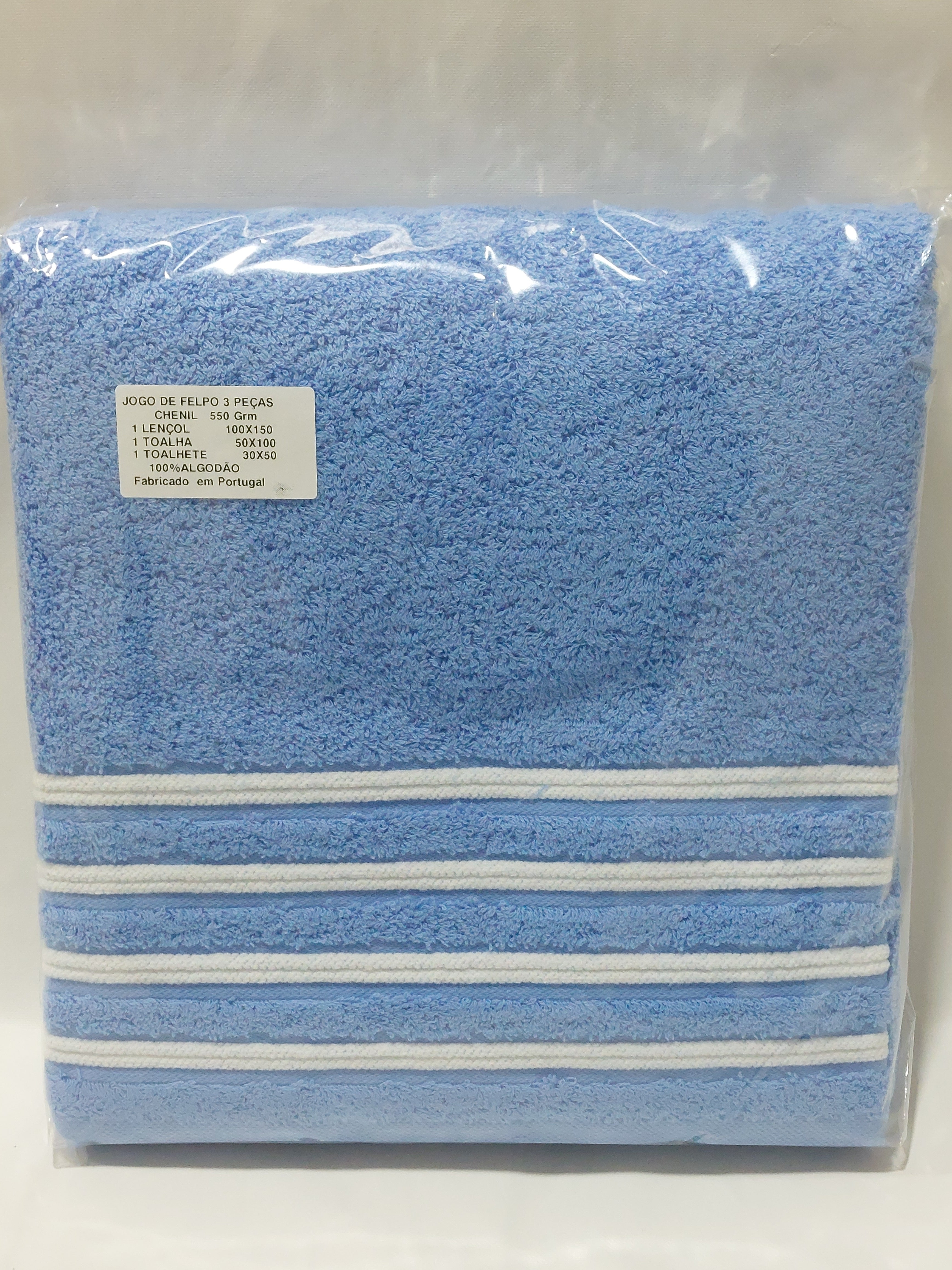 Toalla de baño algodón 500gr/m2 azul marino 100x150 cm PALACE